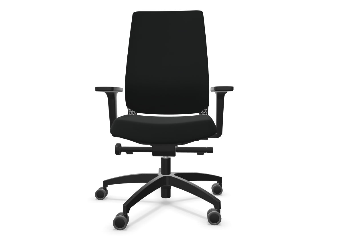 Dauphin -  Sequel Operator Bürodrehstuhl mit hoher Polster-Rückenlehne (Express-Lieferung)