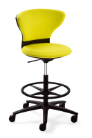 Sedus turn around 181 - high desk chair - mit Fu&szlig;ring