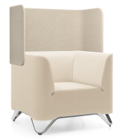 Profim Softbox 11W Sessel mit Trennwand - Stoffbezug