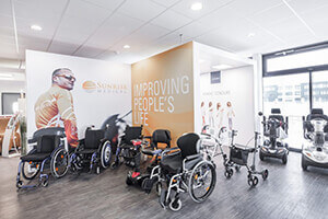 Geschäftsgebäude Haas Orthopädie Würzburg